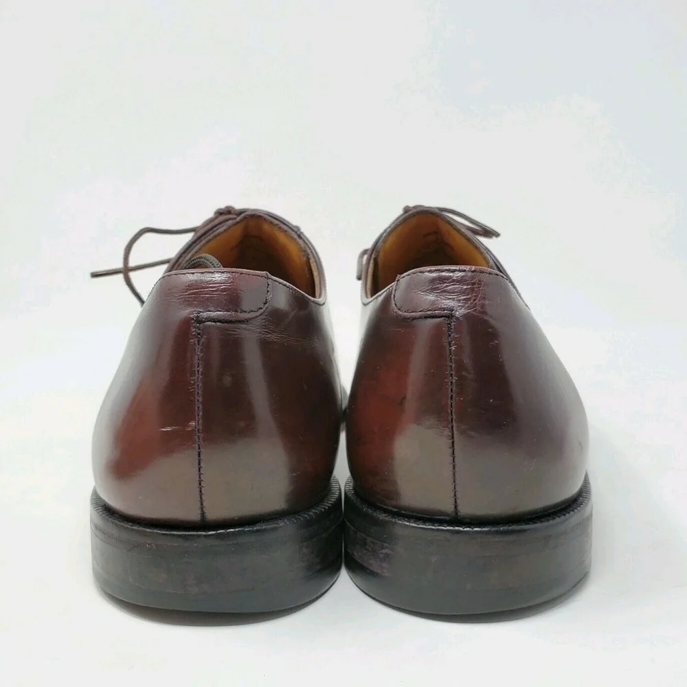 Cole Haan Nike Air Lot Brown Leather Oxford shoes